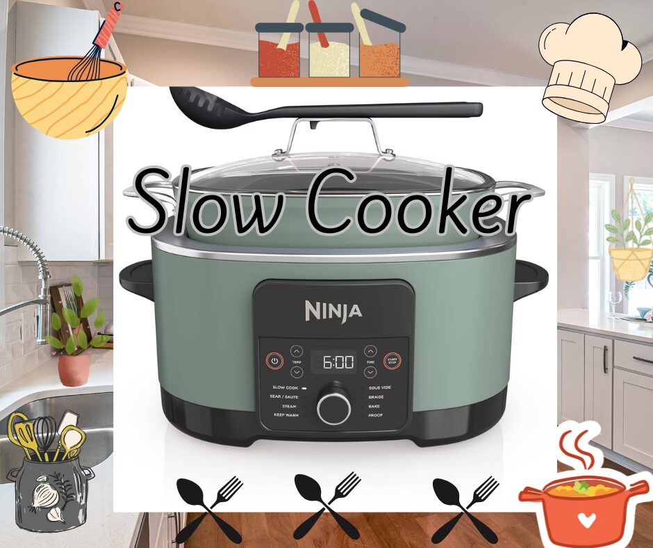 slow cooker -blue/grey color