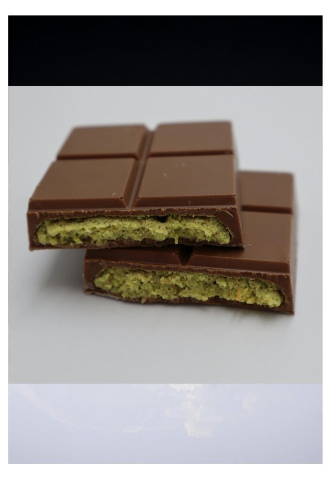 chocolate pistachio bar